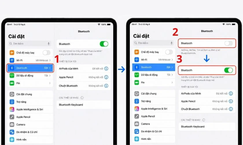 Cách kết nối bàn phím Bluetooth với iPad đúng cách