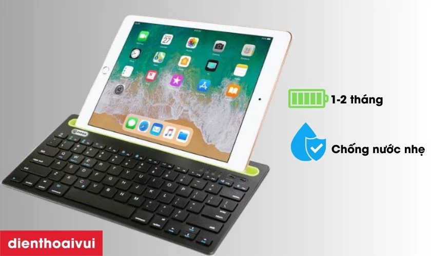 Pin l&acirc;u d&agrave;i, c&oacute; khả năng chống nước v&agrave; hỗ trợ ph&iacute;m tắt tiện &iacute;ch
