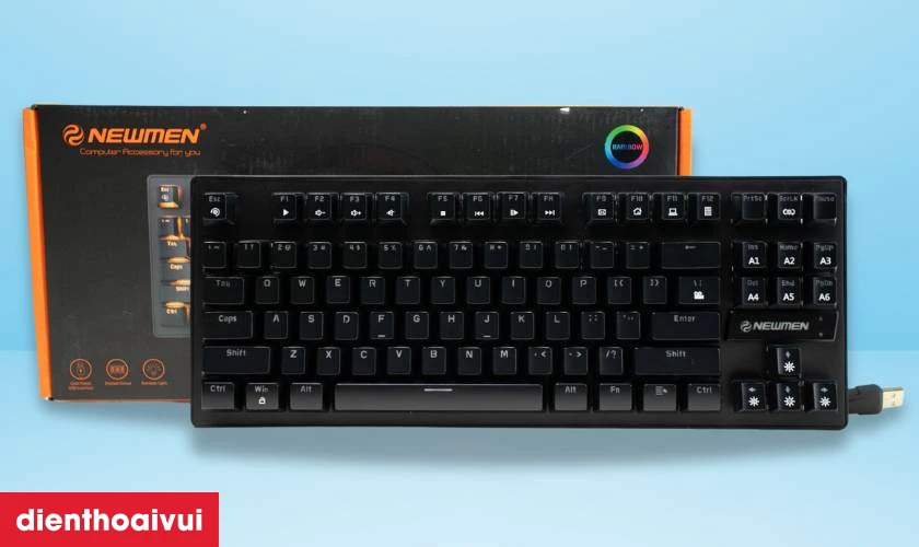 Đặc điểm nổi bật của b&agrave;n ph&iacute;m cơ c&oacute; d&acirc;y Newmen GE87