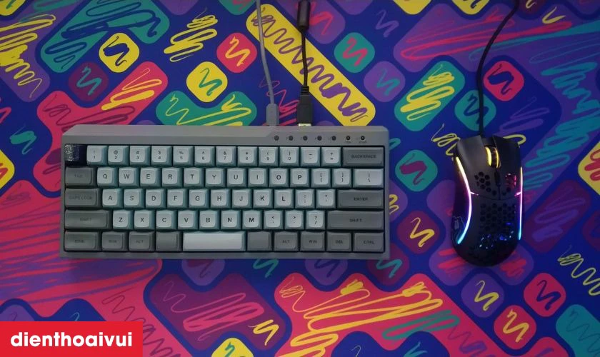 Bàn phím có dây đảm bảo kết nối ổn định, nhanh nhạy nhất