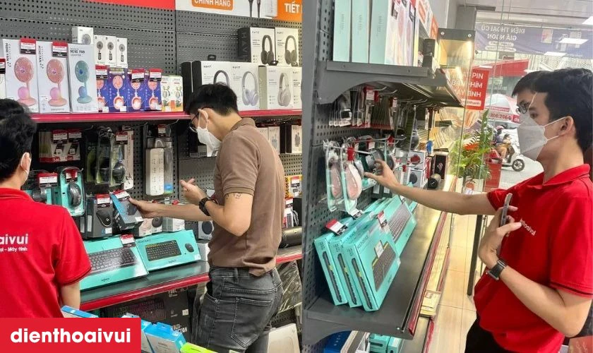 Mua bàn phím có dây chính hãng, giá tốt, nhiều ưu đãi đến ngay Điện Thoại Vui