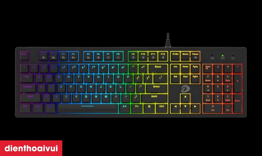 Dareu Ek1280S V2 Multi Led Đen được nhiều khách hàng lựa chọn mua sắm