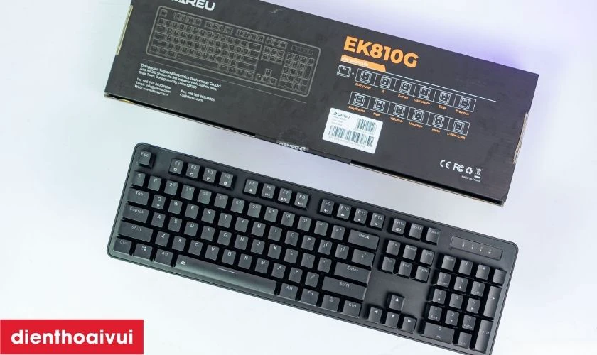 Kết nối không dây 2.4GHz tiện lợi