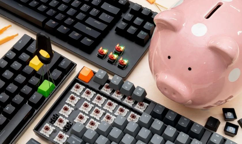 B&agrave;n ph&iacute;m cơ kh&ocirc;ng d&acirc;y dưới 1 triệu bền kh&ocirc;ng?