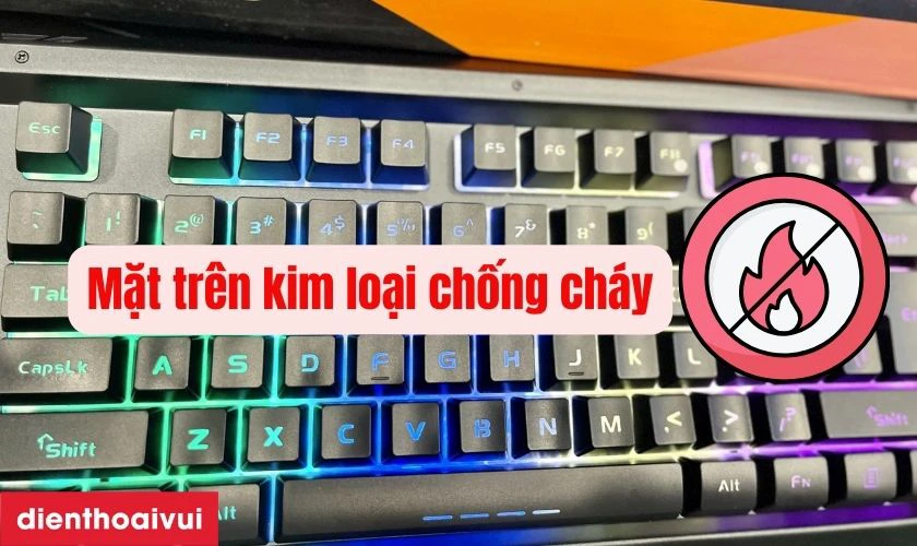 Mặt tr&ecirc;n kim loại chống ch&aacute;y