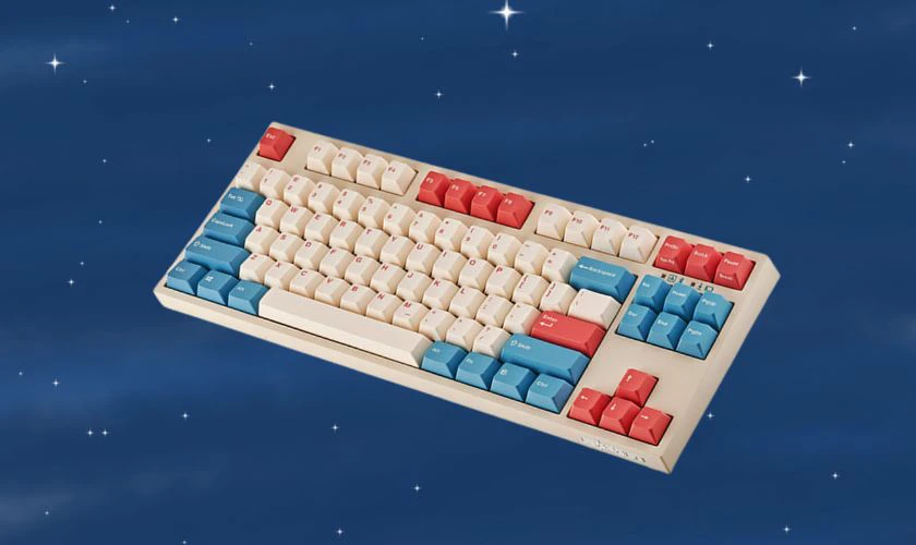 Bàn phím Leopold FC750RBT Bluetooth Coral Blue Limited Edition