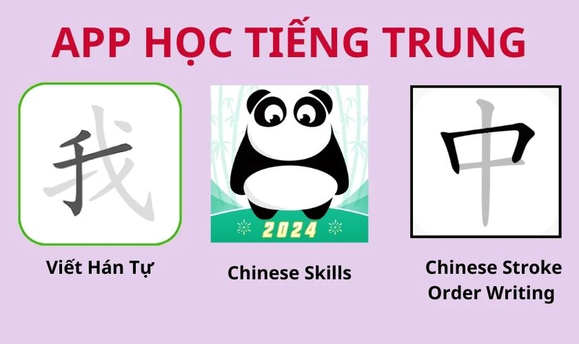 Một số ứng dụng luyện g&otilde; tiếng Trung tr&ecirc;n iPhone