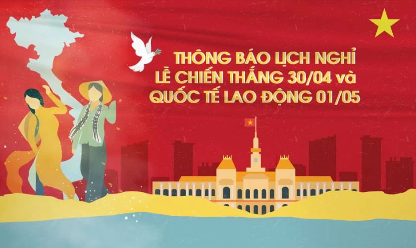 Băng rôn chào mừng 30/4 1/5 2025 miễn phí đẹp nhất