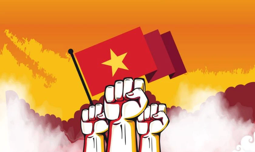 Băng rôn mừng 30/4 1/5 miễn phí đẹp nhất
