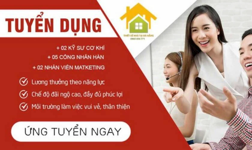 Banner tuyển dụng ấn tượng