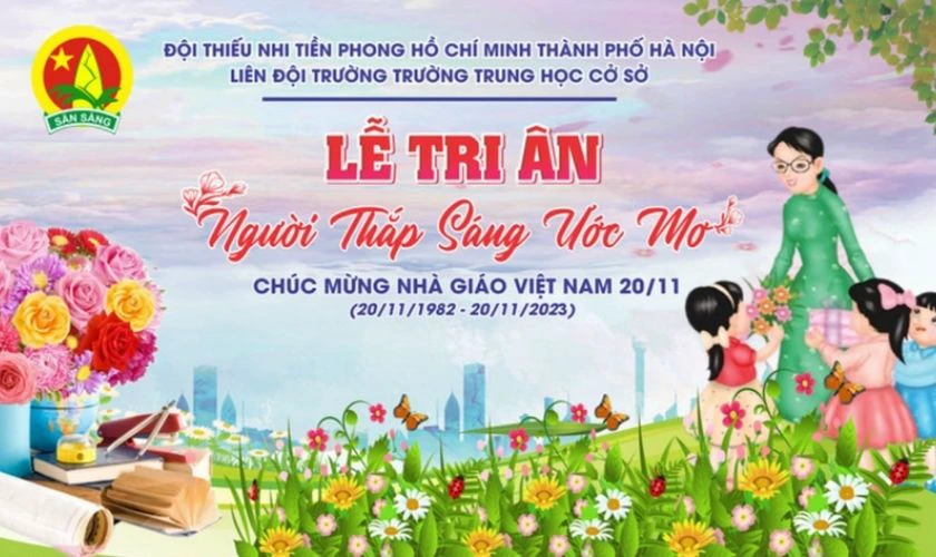 Banner ngày 20/11 đẹp, ý nghĩa