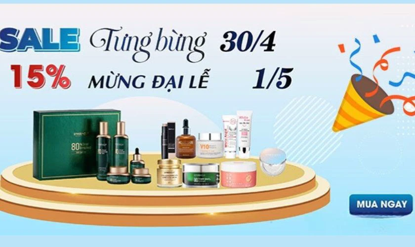 Banner sale độc đáo, thu hút, tăng CTR