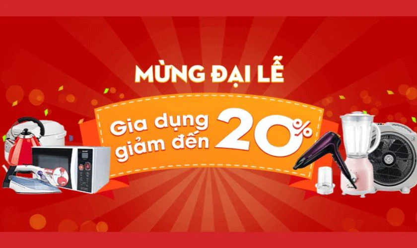 Băng rôn khuyến mãi lễ Giải phóng mới lạ, hot trend mới nhất 2025