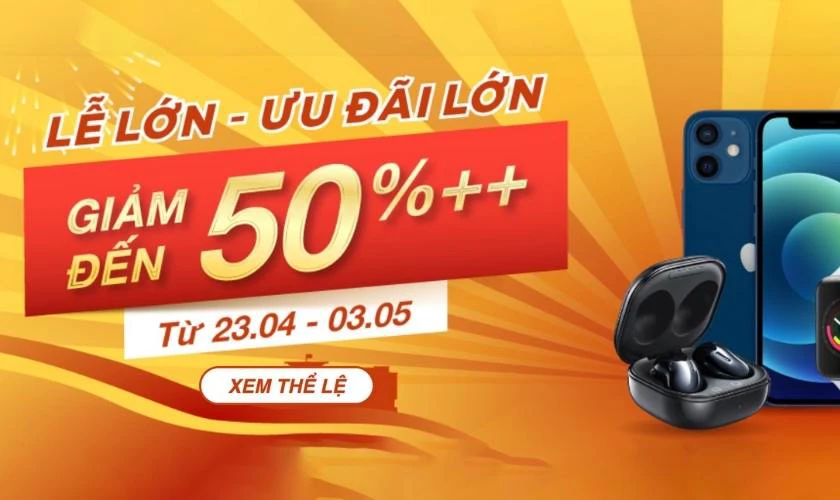 Banner khuyến mãi cực hot ấn tượng độc đáo