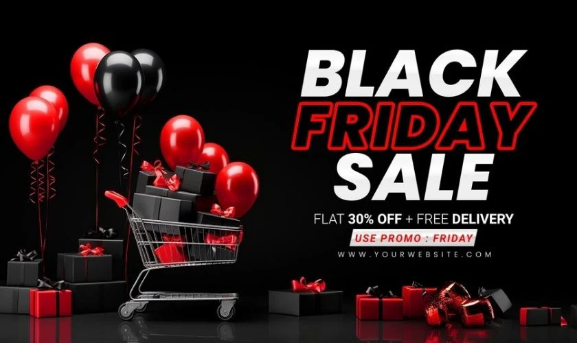 Banner Black Friday đẹp