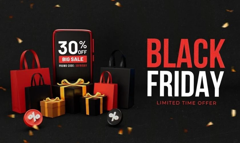 &Aacute;p ph&iacute;ch Black Friday ấn tượng
