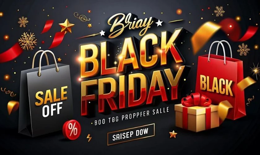 Mẫu banner Black Friday