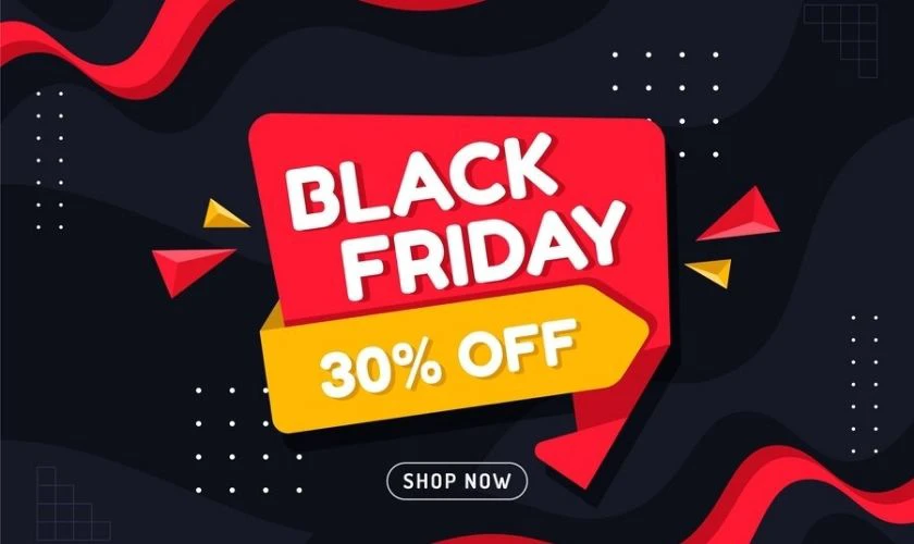 Thiết kế ảnh Black Friday ấn tượng