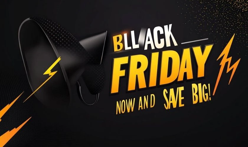 &Yacute; tưởng banner Black Friday