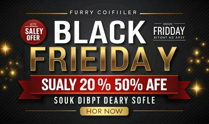 Thiết kế sale off Black Friday