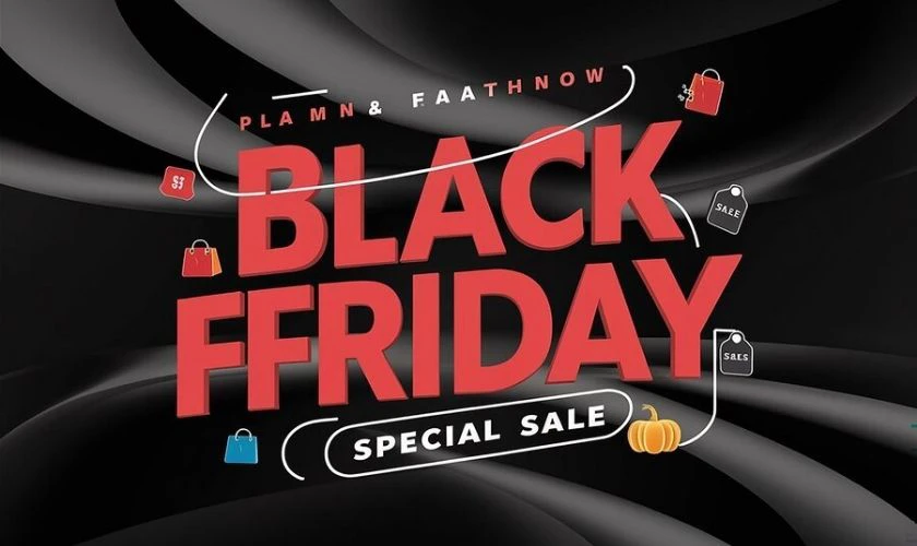 Thiết kế ảnh sale off Black Friday ấn tượng