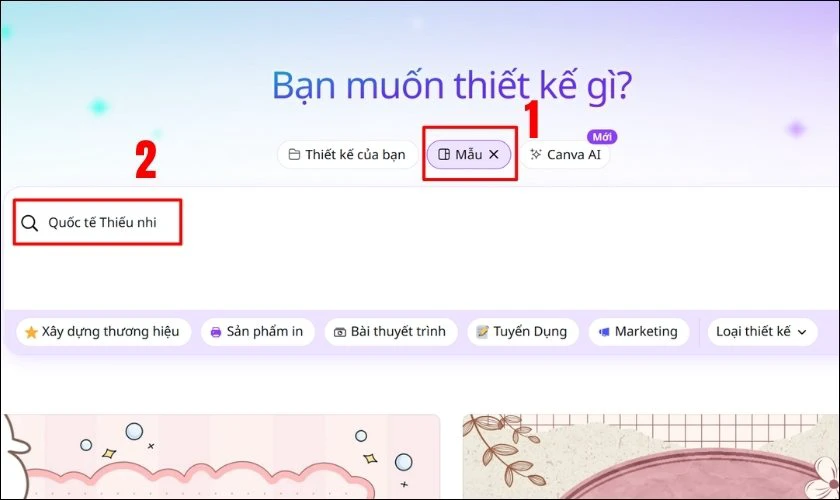 C&aacute;ch thiết kế Banner Quốc tế Thiếu nhi 2025 đơn giản bằng Canva nhanh