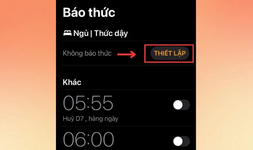 Cách thiết lập lịch trình ngủ trên iPhone