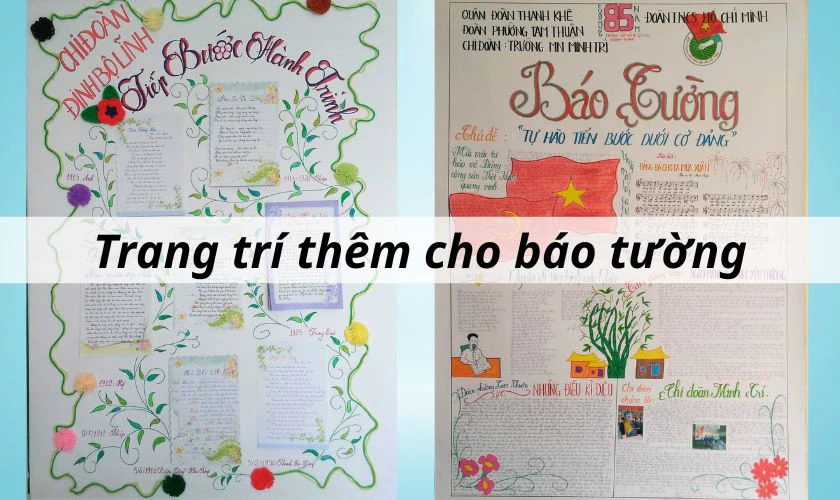 Trang trí hình ảnh minh họa
