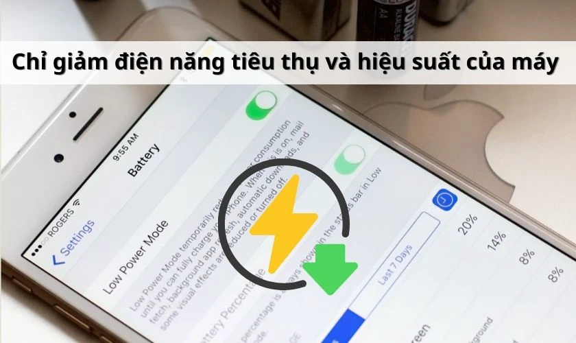 Bật tiết kiệm pin c&oacute; chai pin kh&ocirc;ng?