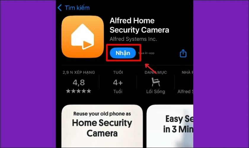 Hướng dẫn cách dùng điện thoại cũ làm camera giám sát