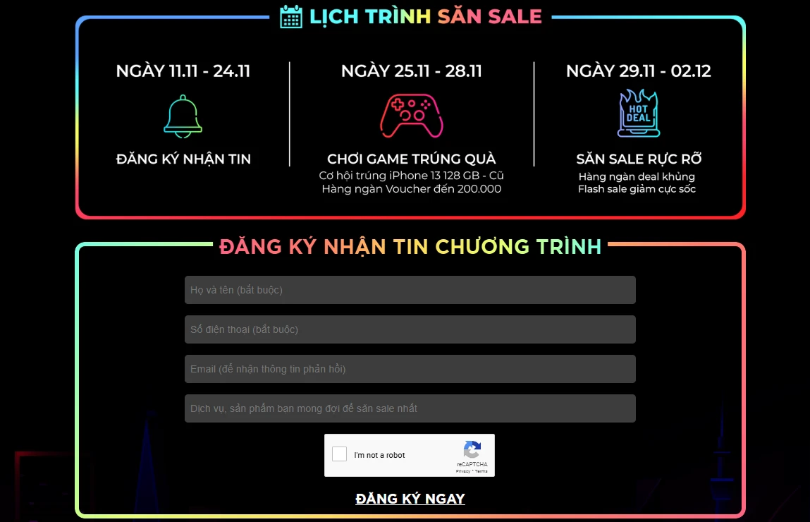 Tổng quan chương tr&igrave;nh ưu đ&atilde;i Black Friday Điện Thoại Vui 2024