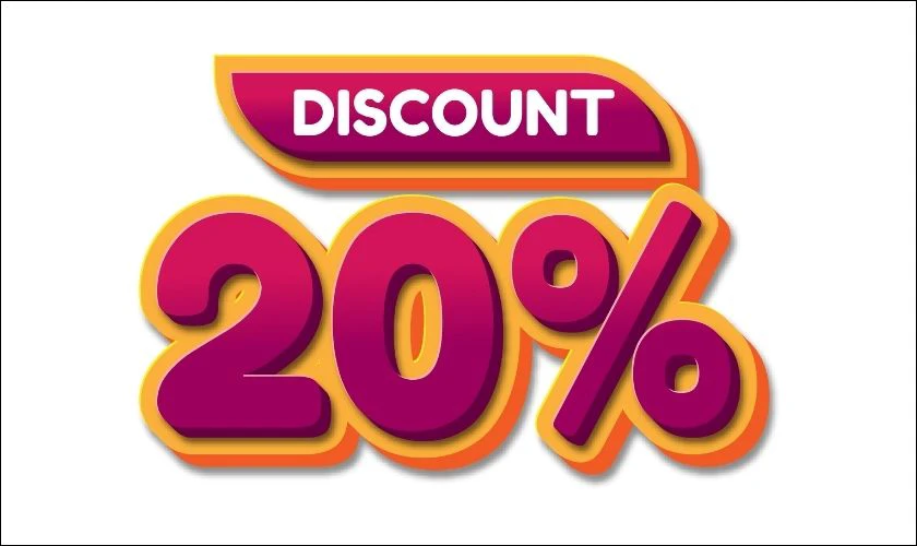 Icon discount 20%