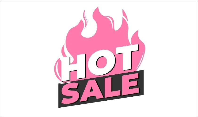 Icon Hot Sale đen hồng