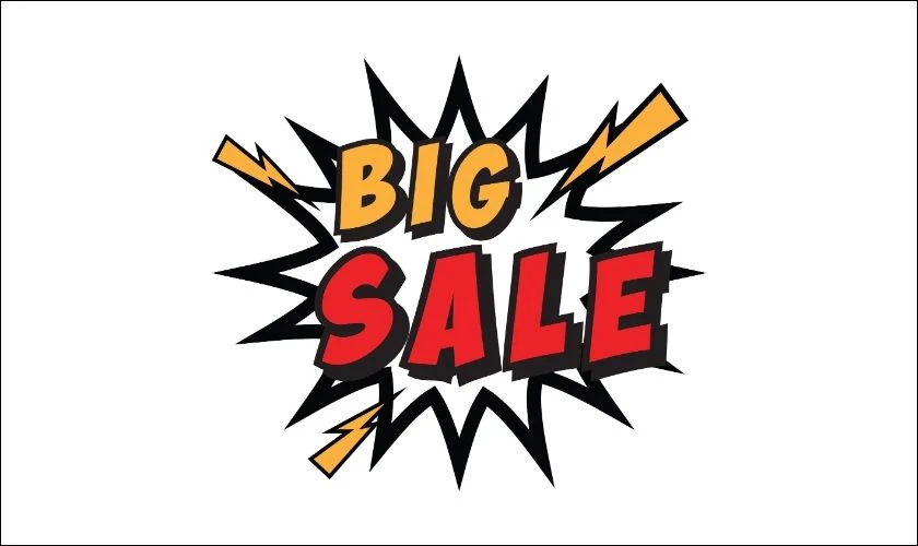 Icon Big Sale cho ng&agrave;y Black Friday