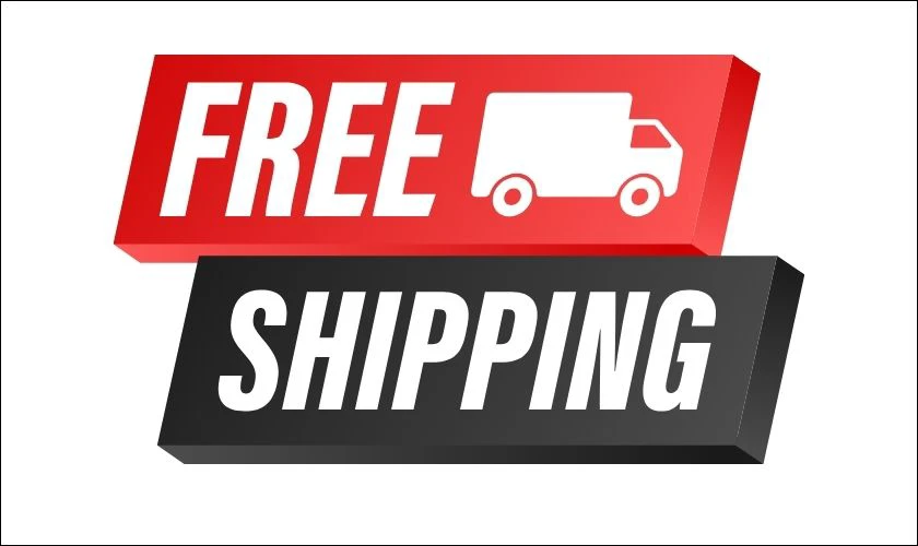 Icon freeship dạng chữ c&aacute;ch điệu