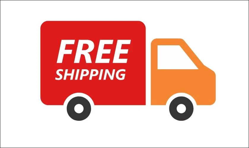 Icon freeship thiết kế poster Black Friday đẹp mắt