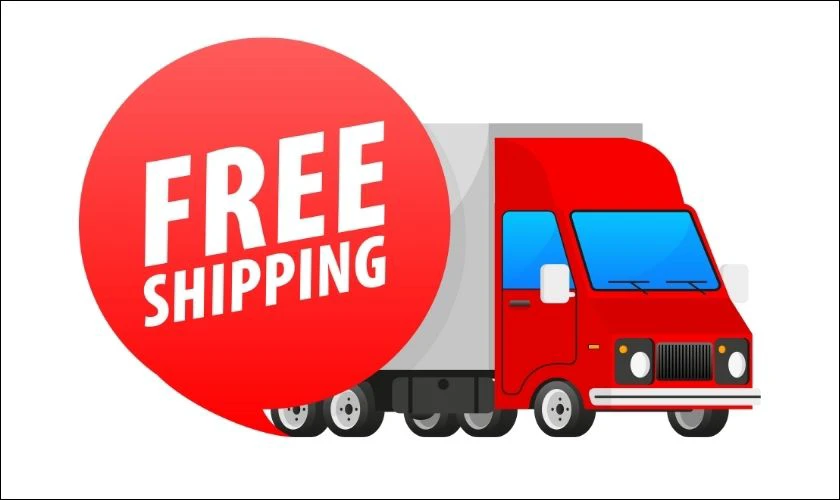 Icon miễn ph&iacute; ship thiết kế ấn phẩm ng&agrave;y Black Friday