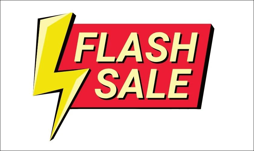 Icon flash sale Black Friday