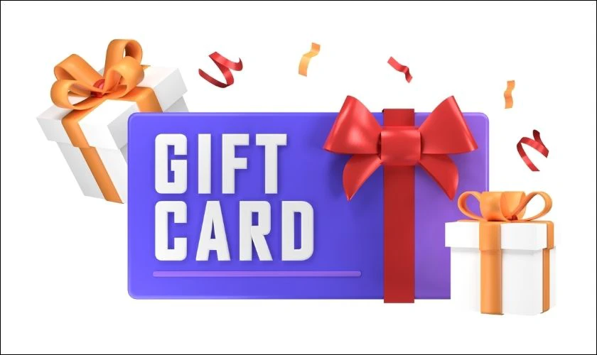 Icon gift card Black Friday