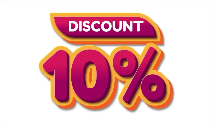 Icon discount 10%