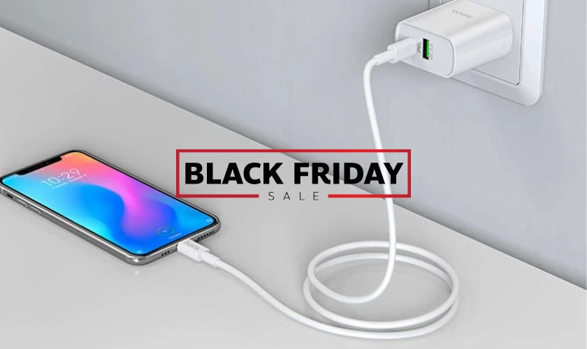Black Friday sale củ c&aacute;p sạc giảm 64%, deal hời kh&ocirc;ng tưởng