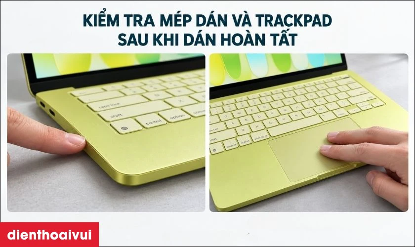 Lưu &yacute; khi d&aacute;n Full Innostyle Diamond Guard cho MacBook Neo 13 inch