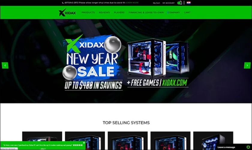 Xidax build cấu h&igrave;nh m&aacute;y t&iacute;nh