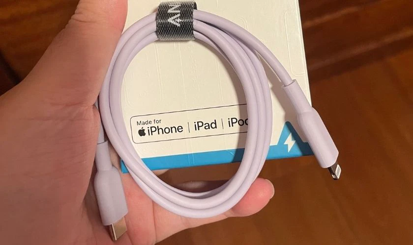 C&aacute;p Anker PowerLine USB-C to Lightning 0.9m l&agrave; c&aacute;c h&atilde;ng d&acirc;y sạc iPhone tốt