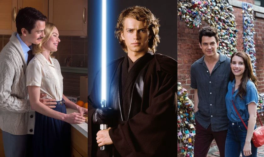 C&aacute;c phim v&agrave; chương tr&igrave;nh truyền h&igrave;nh c&oacute; sự tham gia của Hayden Christensen