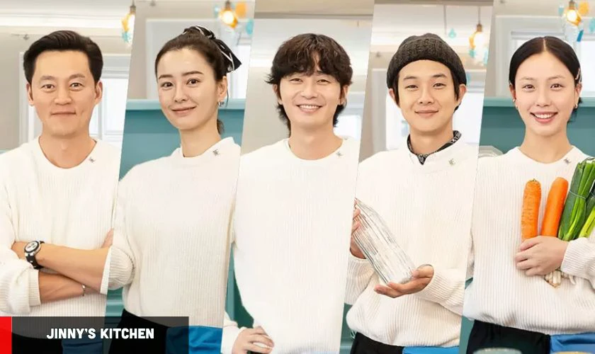Jung Yu-mi từng là khách mời trong chương trình Jinnys Kitchen