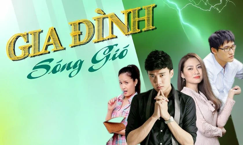 Gia Đ&igrave;nh S&oacute;ng Gi&oacute; (2010) - Phim c&oacute; sự tham gia của Quốc Trường