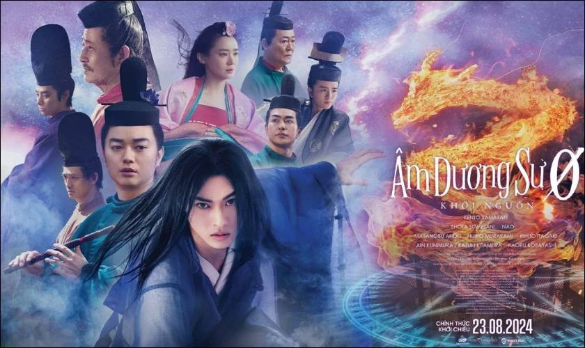 &Acirc;m Dương Sư &ndash; Onmyoji 0 (2024) l&agrave; c&aacute;c phim v&agrave; chương tr&igrave;nh truyền h&igrave;nh c&oacute; sự tham gia của Yamazaki Kento