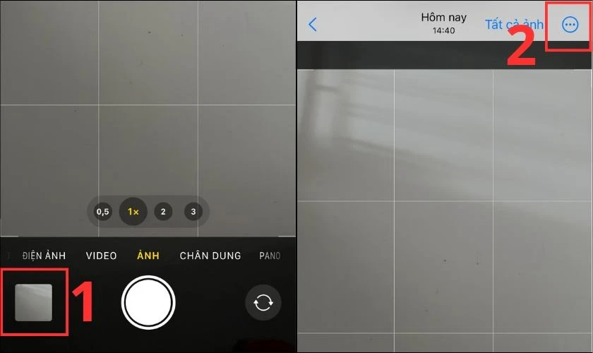 C&aacute;ch ẩn ảnh tr&ecirc;n iPhone ngay sau khi chụp