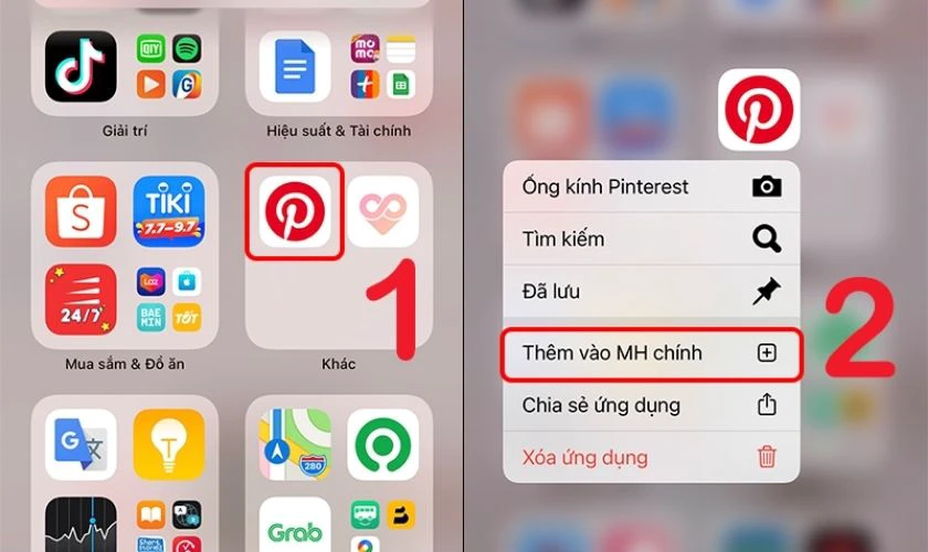 Tìm ứng dụng trong Thư viện ứng dụng